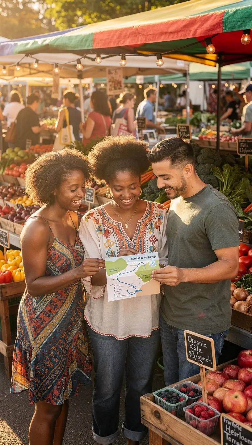 Zachód słońca nad jeziorem, idealne miejsce na przerwę w podróży.